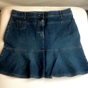 Ann Taylor loft denim skirt size 8